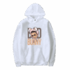 Bad Bunny Face Printed Hoodie