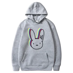 Bad Bunny Logo Hoodie 1