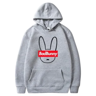 Bad Bunny Logo Hoodie 2