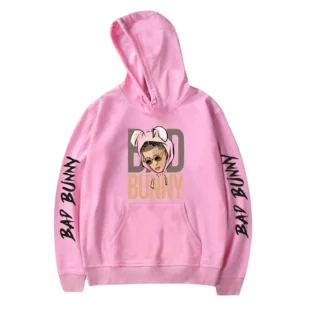 Bad Bunny Pullover Hoodie