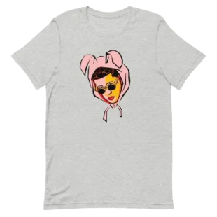 Bad Bunny Character T-Shirt Carbon