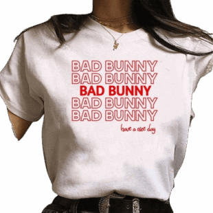 Bad Bunny Have A Nice Day T Shirt