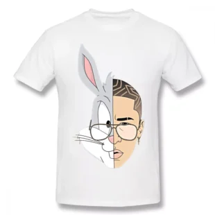 Bad Bunny Rabbit Face T-Shirt