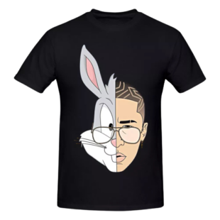 Bad Bunny Rabbit Face T-Shirt