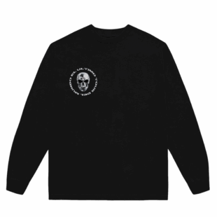 SKULL LONGSLEEVE III - Bad Bunny Merch | Official Store