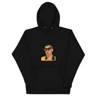 Bad Bunny Face Hoodie