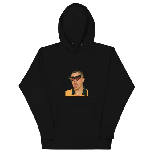 Bad Bunny Face Hoodie