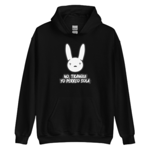 Bad Bunny Yo Perreo Sola Pullover Hoodie