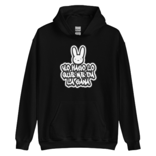 YHLQMDLG Bad Bunny Pullover Hoodie