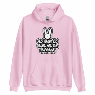 YHLQMDLG Bad Bunny Pullover Hoodie