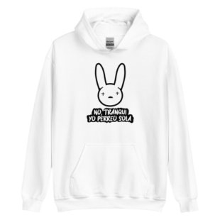 Bad Bunny Yo Perreo Sola Pullover Hoodie