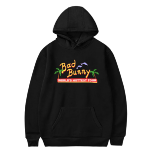 World'S Hottest Tour Hoodie - Bad Bunny Merch | Official Store