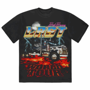 Last World Tour T-Shirt - Bad Bunny Merch | Official Store