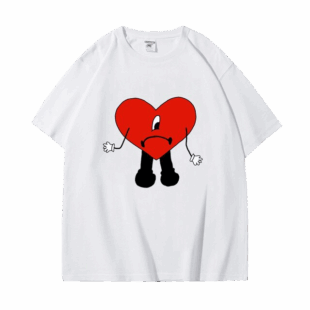 Un Verano Sin Ti Heart T-Shirt - 2XL, White