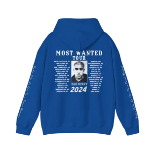SIGNATURE MUGSHOT TOUR DATES HOODIE BLUE webp