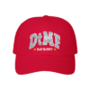 dtmf merch embroidered red cap fckip