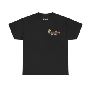dtmf merch nuevayol black tee 4tovm
