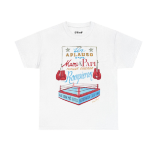 dtmf merch white boxing tee lnvz9