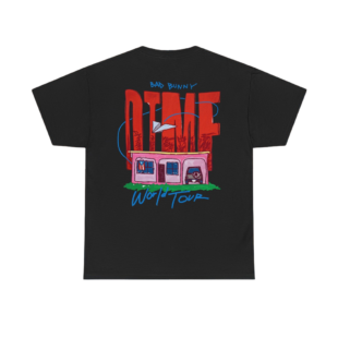 DTMF Tour Merch - World Tour Black Graphic Tee