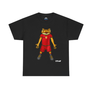 DTMF Tour Merch - World Tour Lisbon Black Futbol Tee